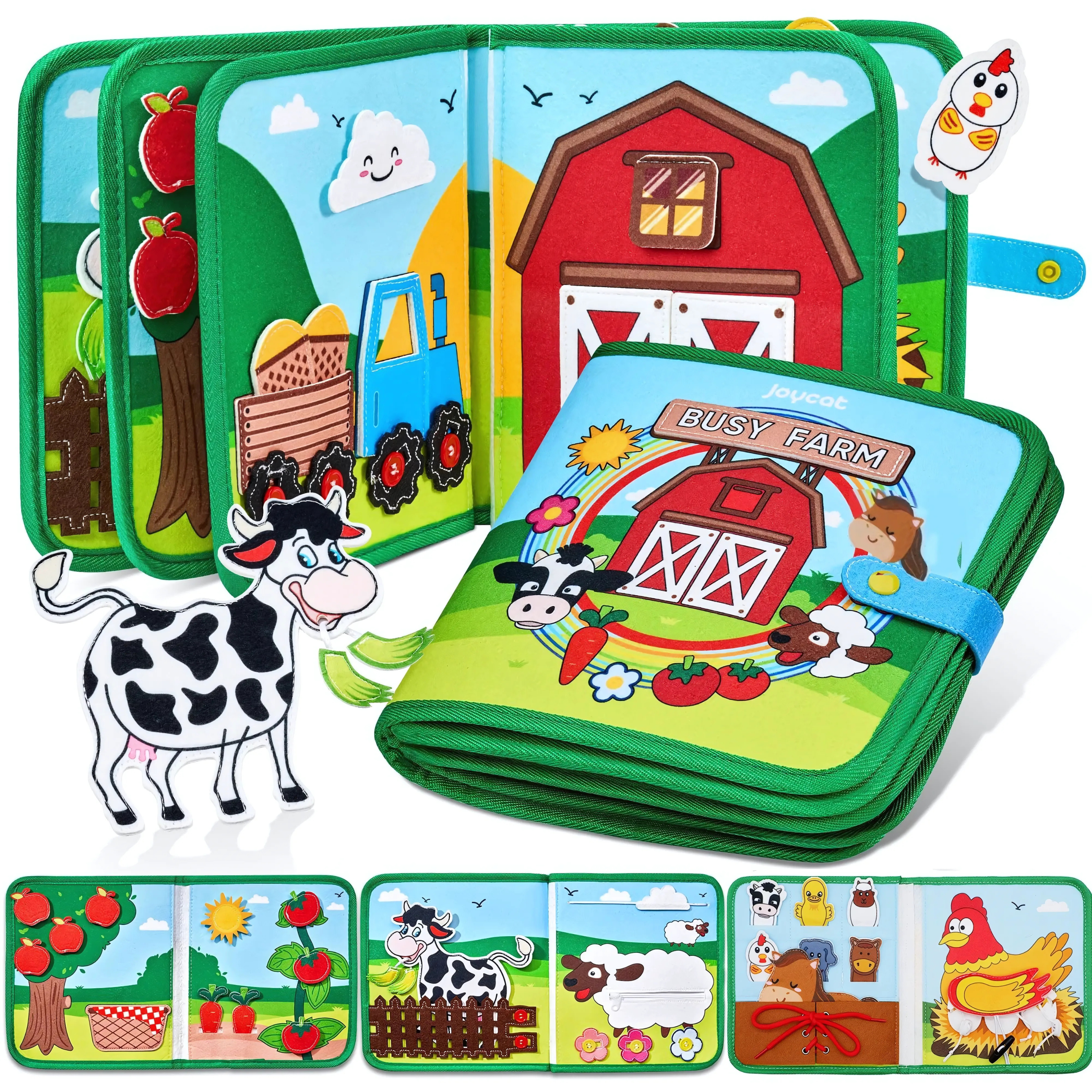 Montessori Farm Busy Board