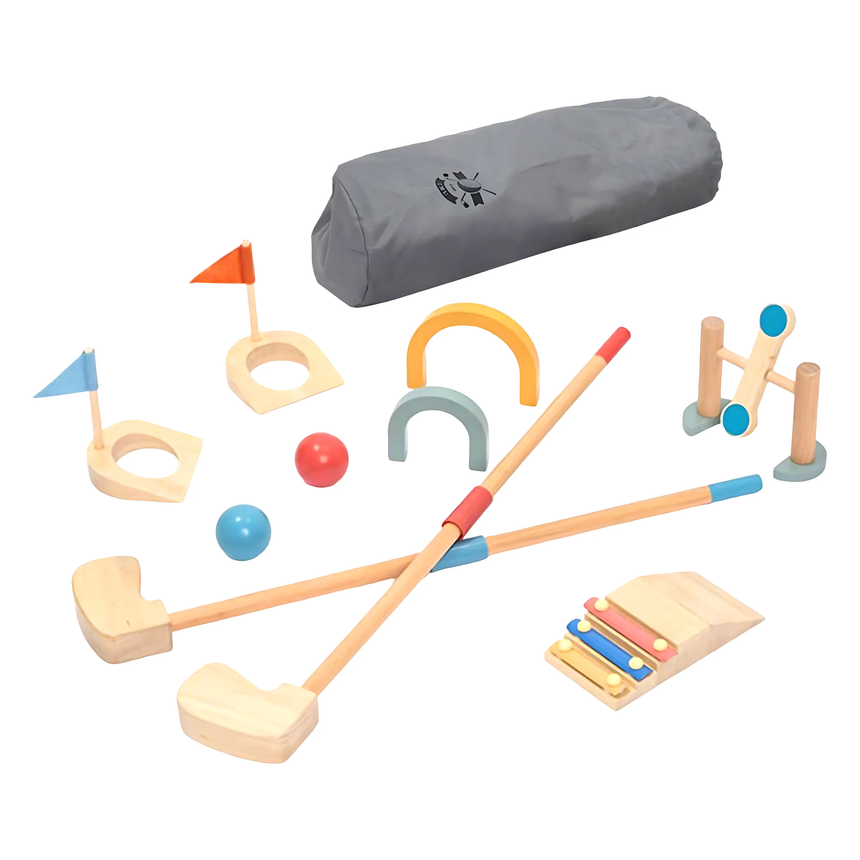 Wooden Montessori Golf Set