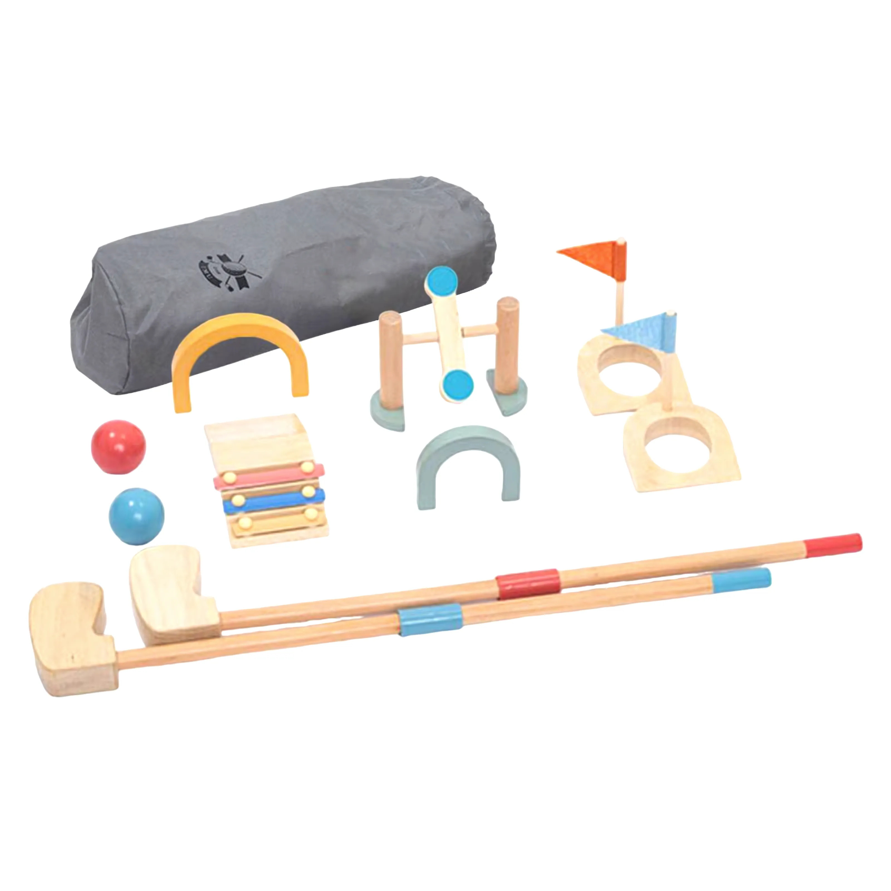 Wooden Montessori Golf Set