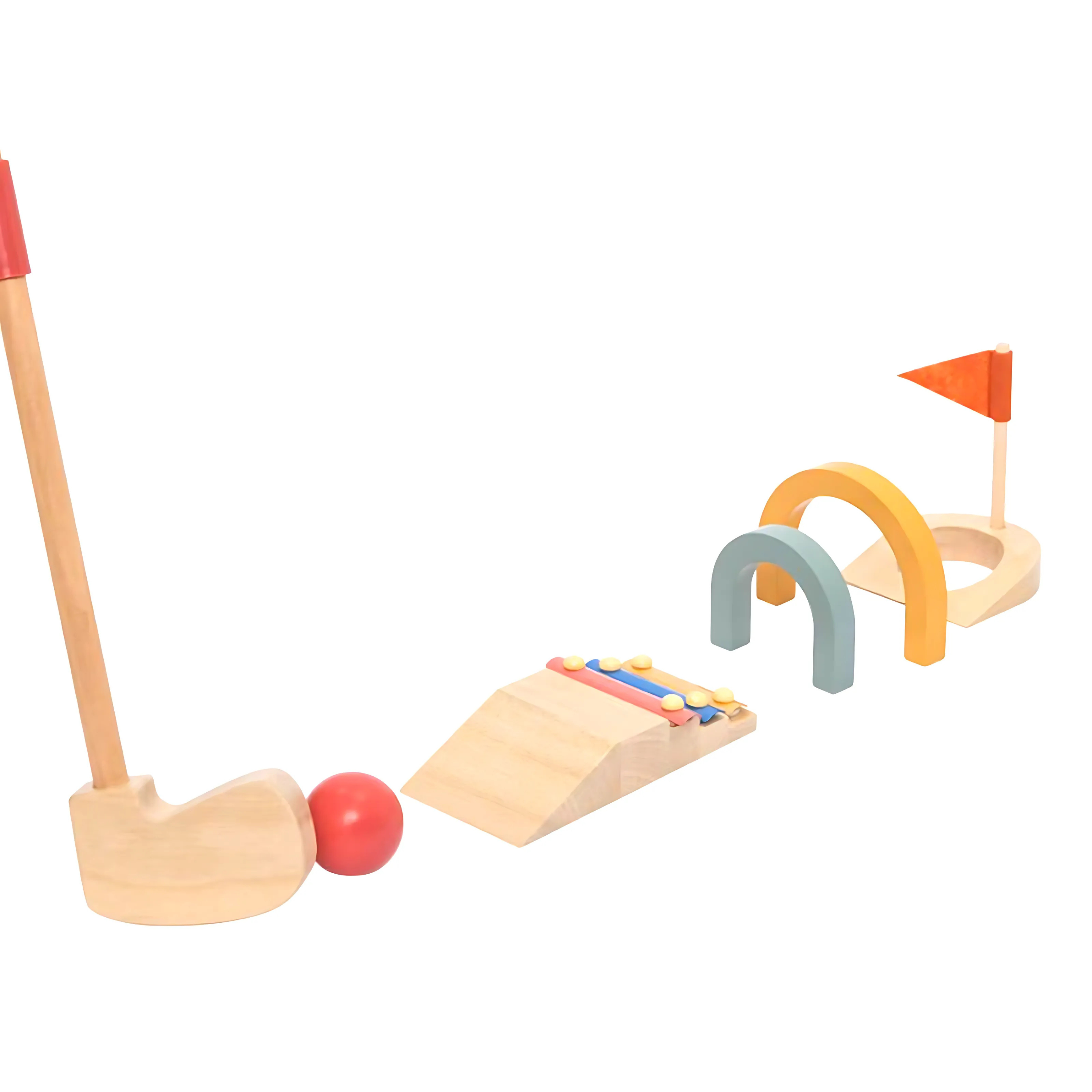 Wooden Montessori Golf Set