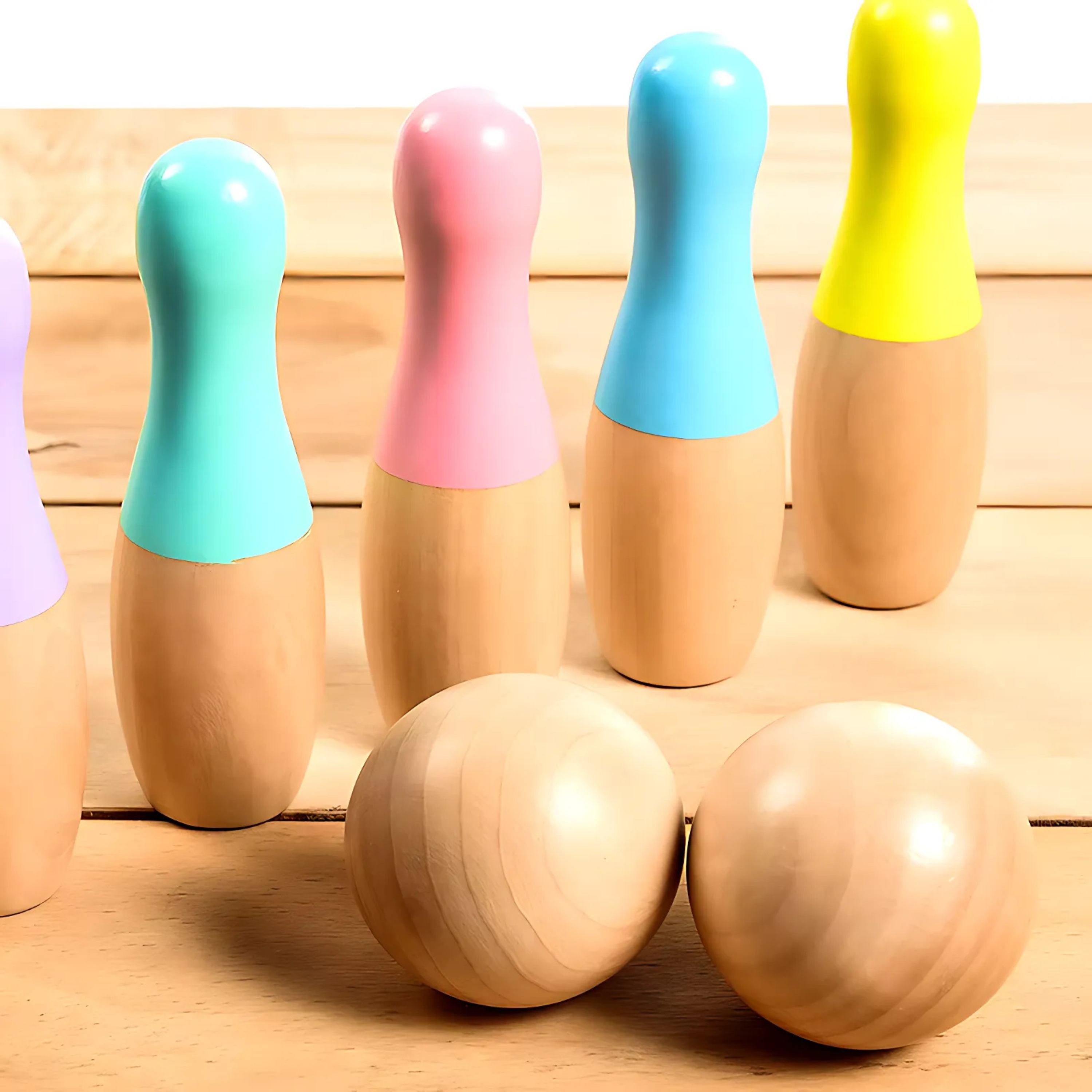 Montessori Bowling Set Toy