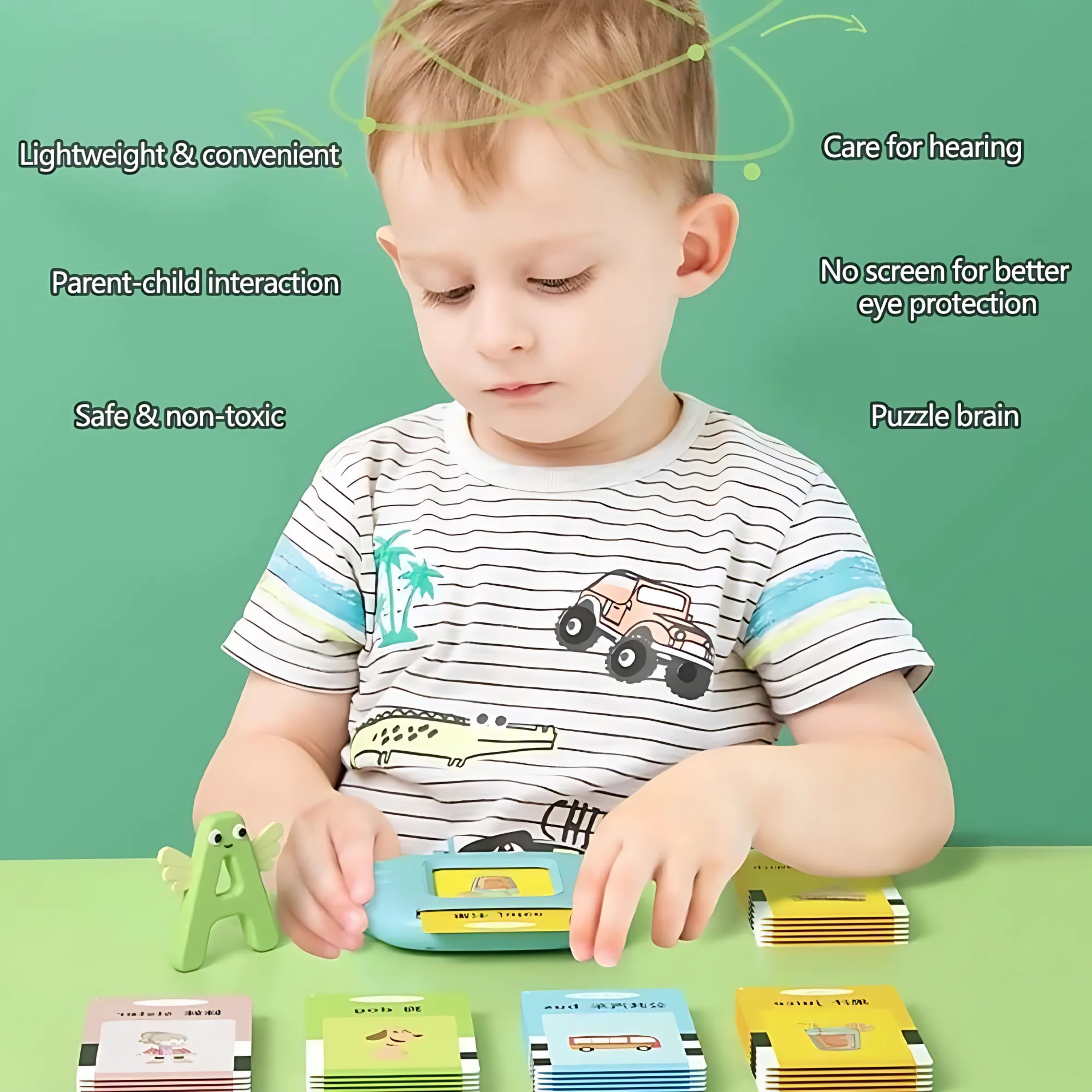 Early Education Flash Card Learning Toys Talking