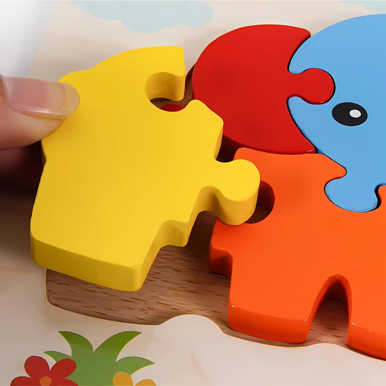 Montessori Wooden Puzzle 3D