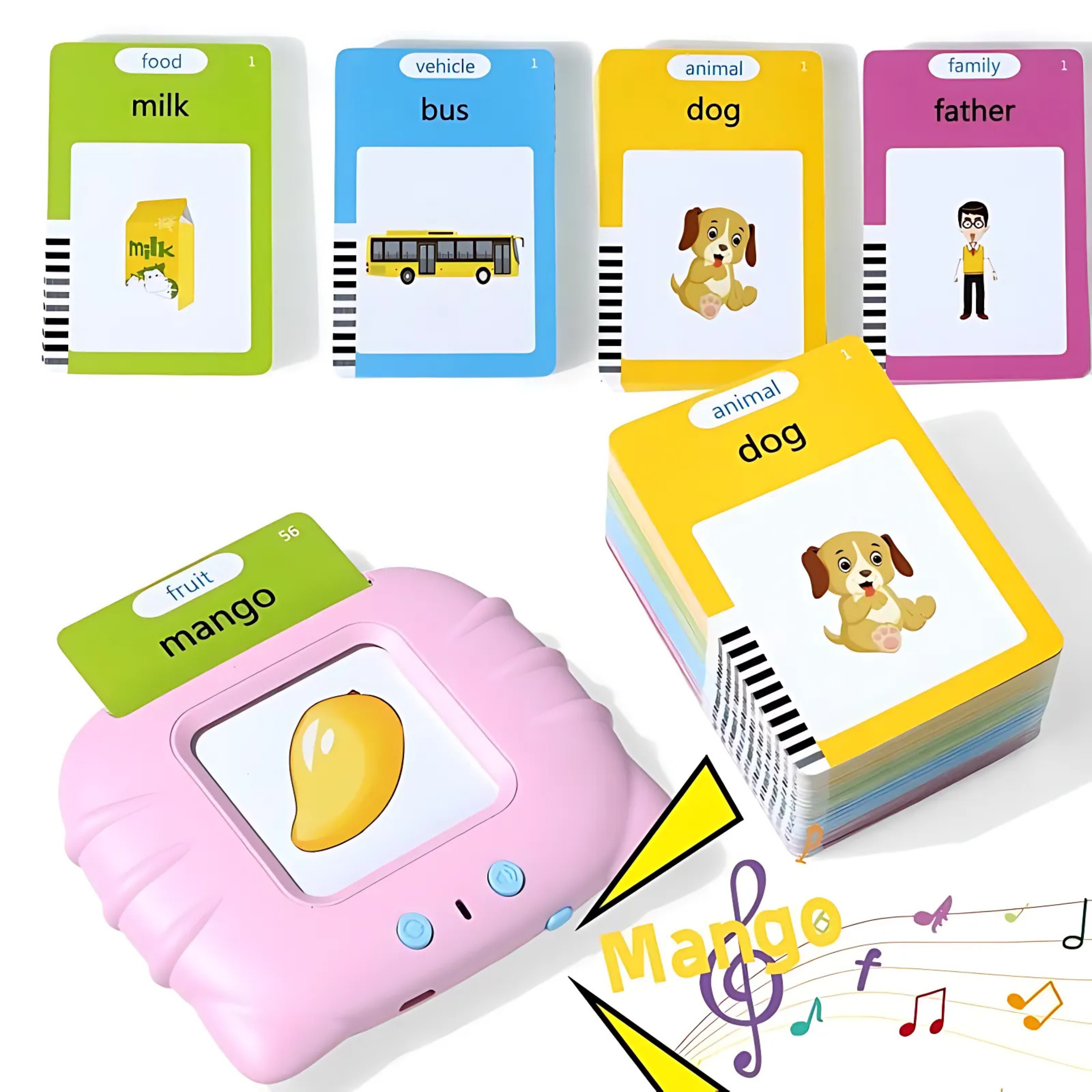 Early Education Flash Card Learning Toys Talking