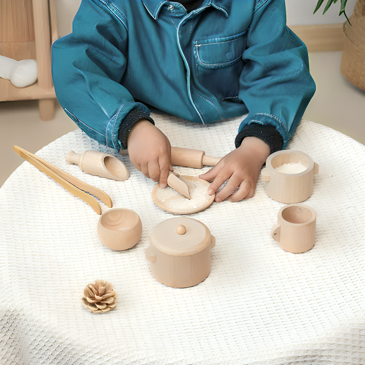 Wooden Kitchen Set