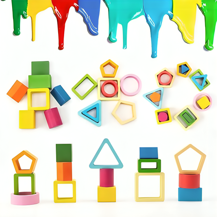 Montessori Shapes Sorting Game