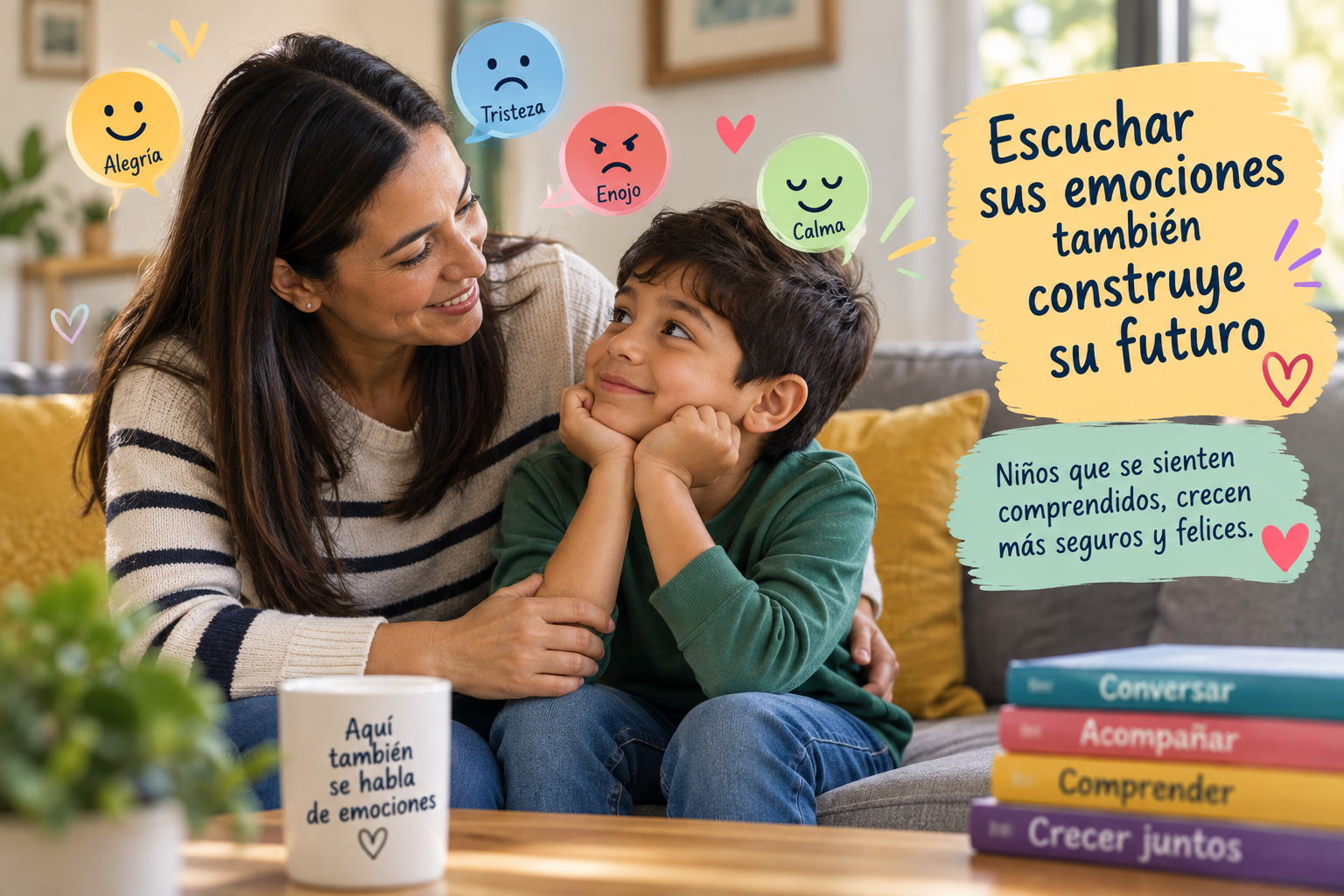 Conocer las emociones para acompañar mejor a nuestros hijos